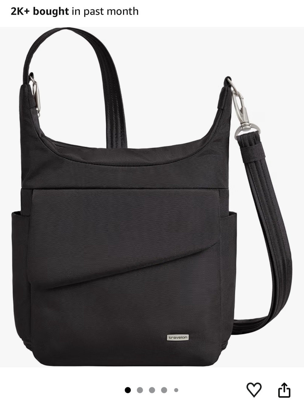 Travel crossbody bag